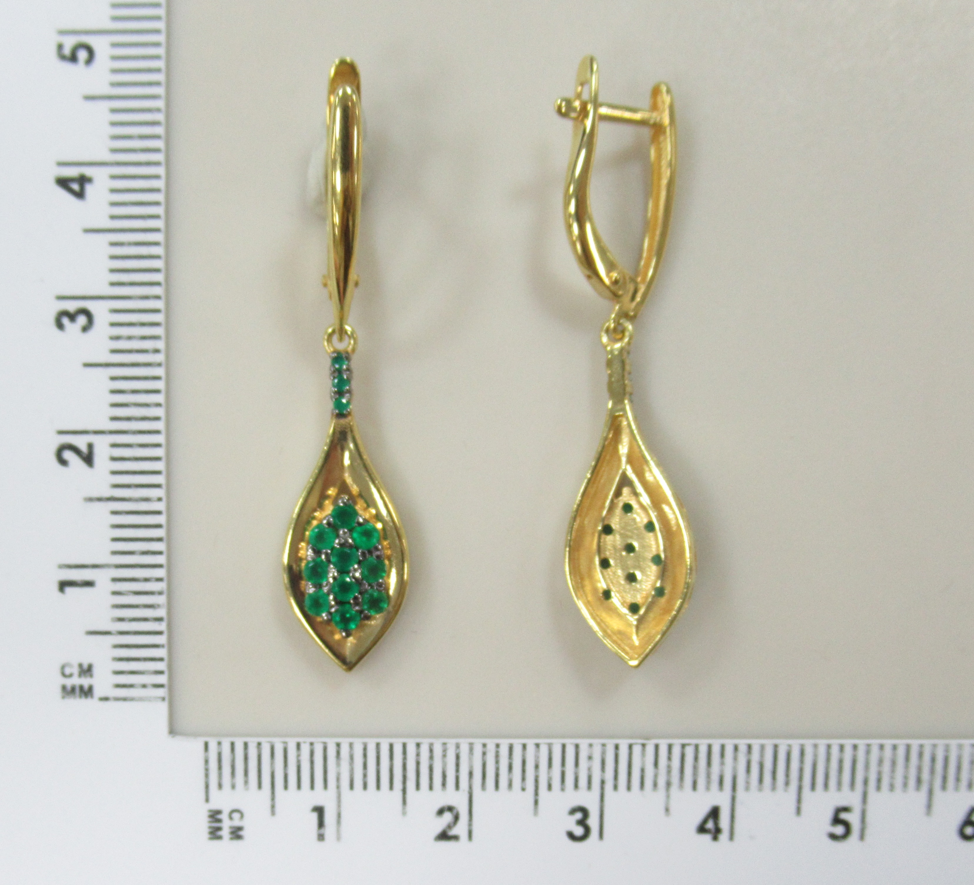 Серебряные серьги с агатами